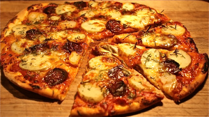 Chorizo, Potato & Rosemary Pizza