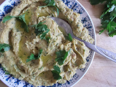Roasted Butternut Squash, caramelized Lemon & Berbere Houmous