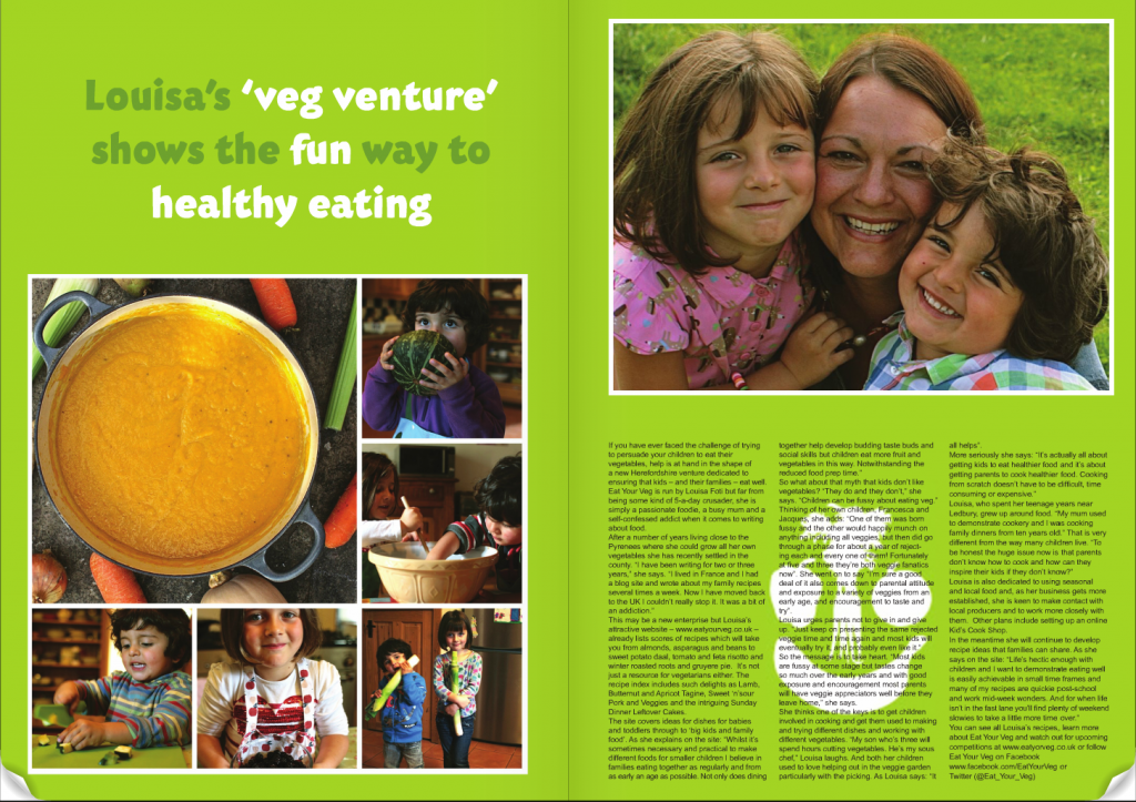 Absolute Herefordshire Eat Your Veg Feature Dec 13