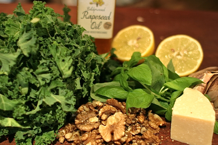 Eat Your Veg | Kale Pesto Ingredients