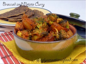 Brocolli and potato curry 3b
