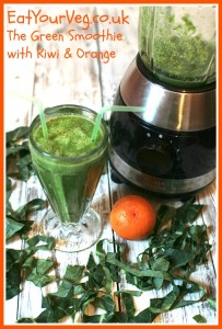 Eat Your Veg | Green Smoothie with Kiwi & Orange