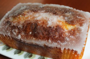 Lemon elderflower cake