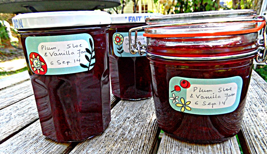 plum, sloe & vanilla jam 3