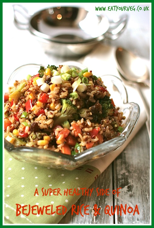 Eat Your Veg | Bejeweled Rice & Quinoa